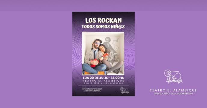 Poster de Los Rockan - Todos somos Niñ@s